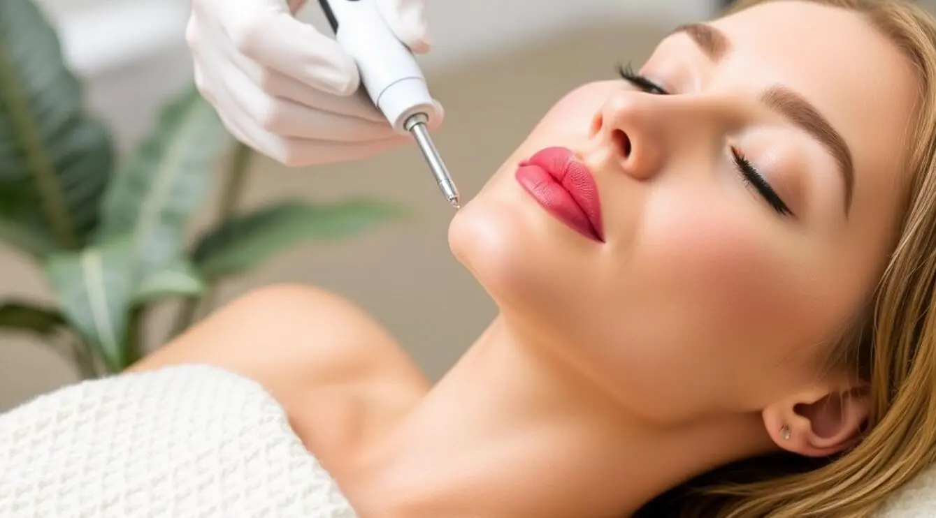 when to see the best result of microneedling at home