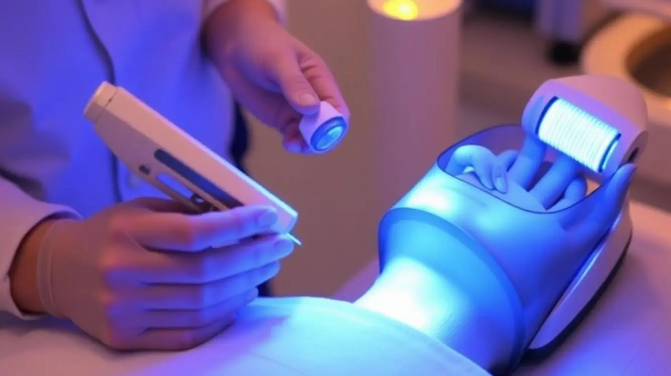 benefits of using uv light for derma rollers