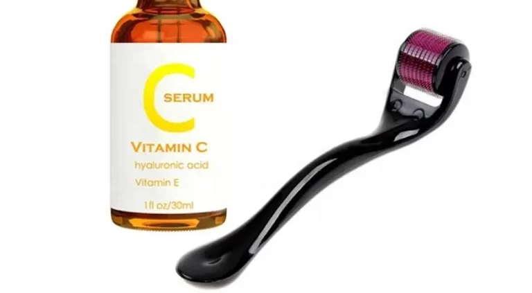 how to apply vitamin c serum after dermarolling