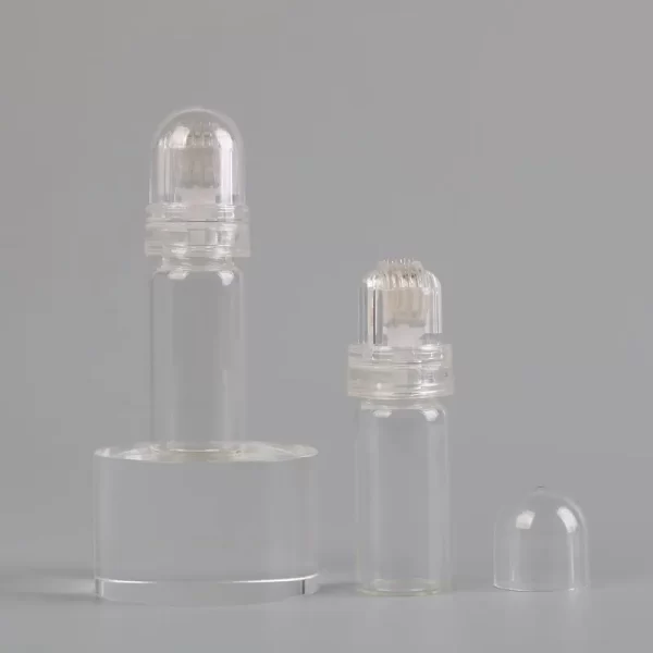 64pins derma roller glass bottle manufacturer