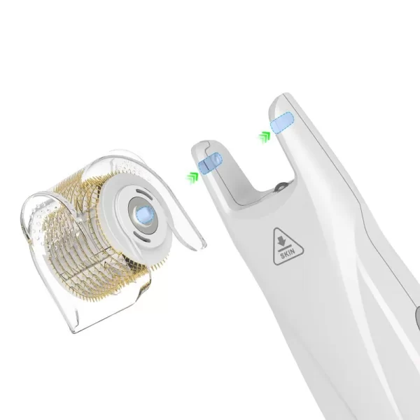 ems derma roller with 540 needle head replacement