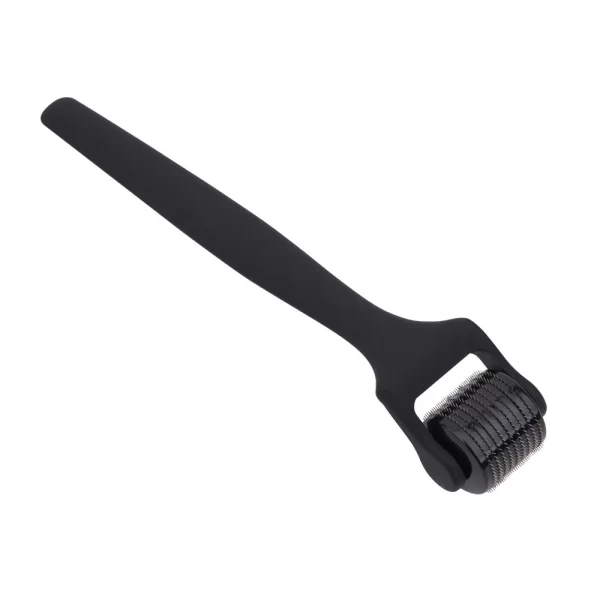 540 needle derma roller rubber paint black handle oem