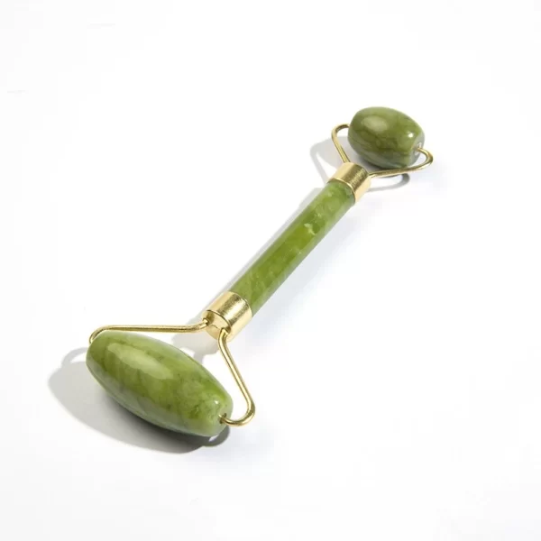 jade roller manufacturer custom green jade stone massage roller