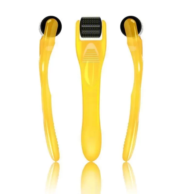 seamless 192 derma roller yellow handle customization