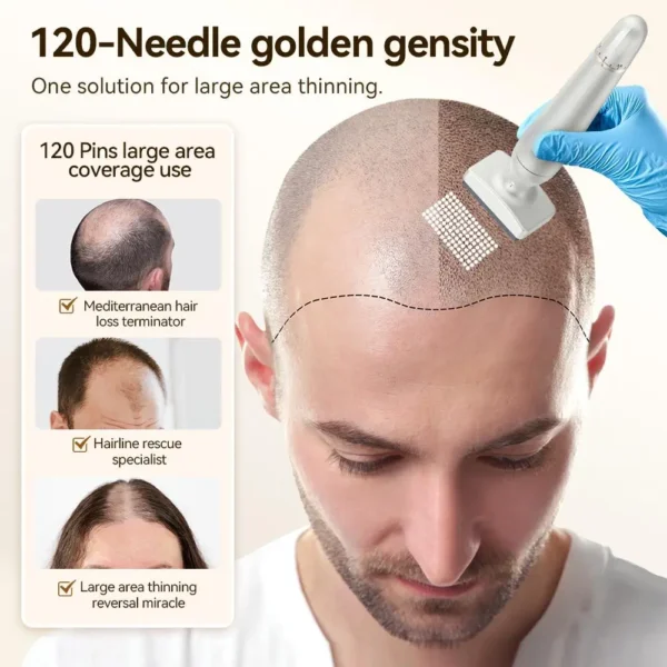 120-needle head of detachable derma stamp