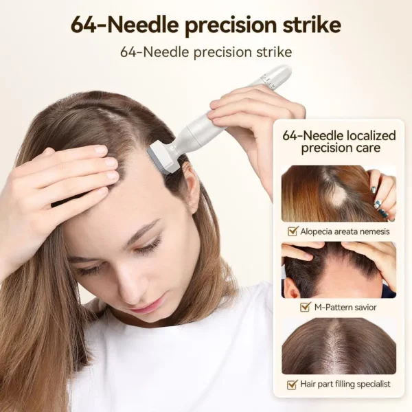 64-needle head of detachable derma stamp